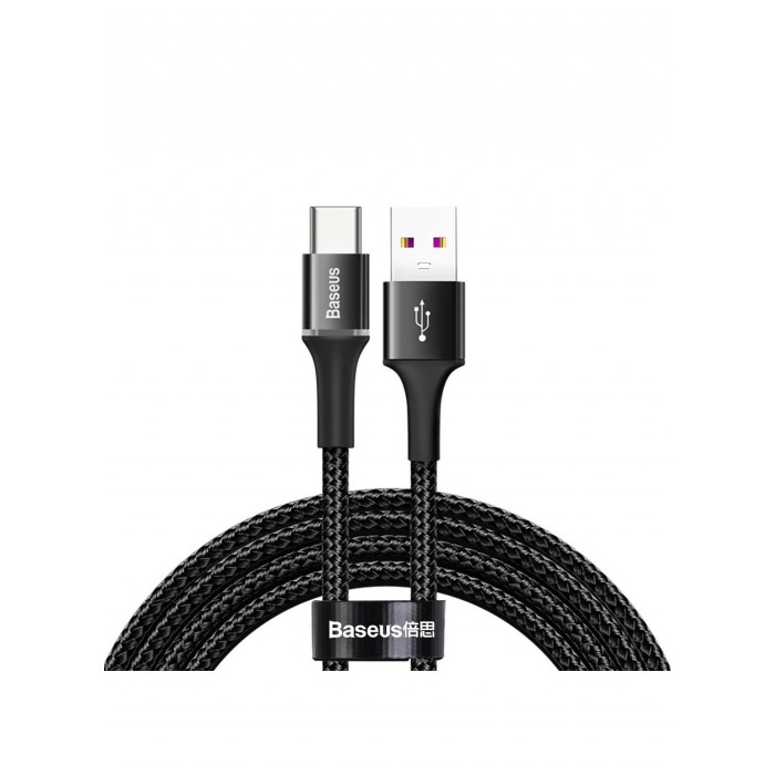 картинка Дата-кабель Baseus Type-C 200cm Halo flash charge 40W (CATGH-H01) от магазина КомпьютерЦентр