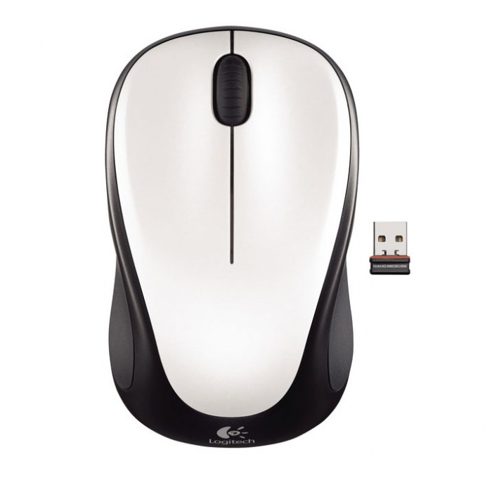 картинка Мышка Logitech M235 Wireless White (910-002379) от магазина КомпьютерЦентр