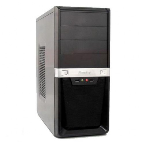 картинка Корпус HuntKey H521 450W Black/Silver (H521-450) от магазина КомпьютерЦентр