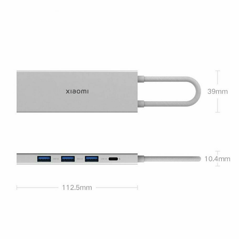 картинка Док-станция Xiaomi Type-C 5-in-1 Docking Station (XMDS05YM) BHR6812CN от магазина КомпьютерЦентр
