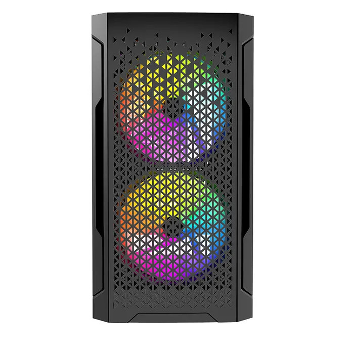 картинка Корпус Powercase Mistral Micro T3B чёрный (CMIMTB-L3) от магазина КомпьютерЦентр
