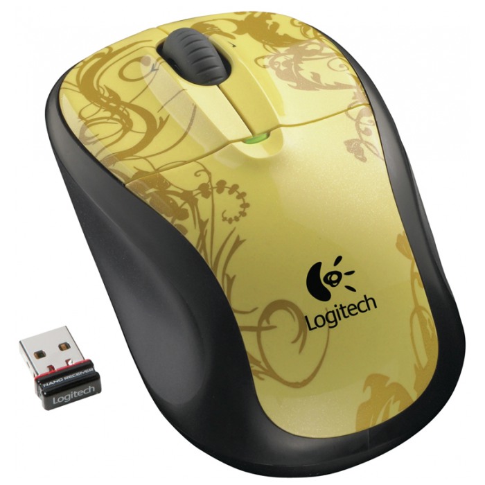 картинка Мышка Logitech M305 Gold Tendrils Wireless (910-002184) от магазина КомпьютерЦентр