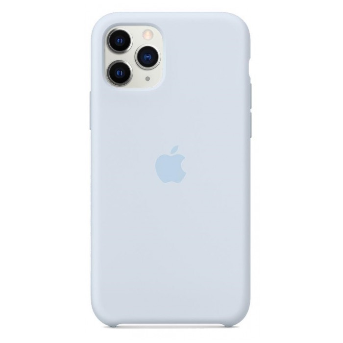 картинка Чехол Apple Silicone Case Simple for iPhone 12/ 12 Pro Небесно-Голубой от магазина КомпьютерЦентр