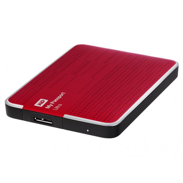 картинка Жесткий диск внешний Western Digital 1Tb My Passport Ultra 2.5″ USB 3.0 Red (WDBZFP0010BRD-EESN) от магазина КомпьютерЦентр