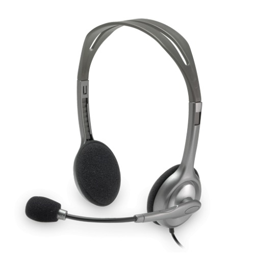 картинка Гарнитура Logitech Stereo Heardset H110 (981-000271) от магазина КомпьютерЦентр