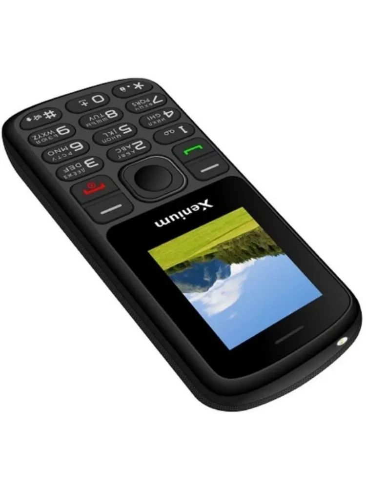 картинка Телефон мобильный Xenium X160, черный, моноблок (CTX160BK/ 00) от магазина КомпьютерЦентр