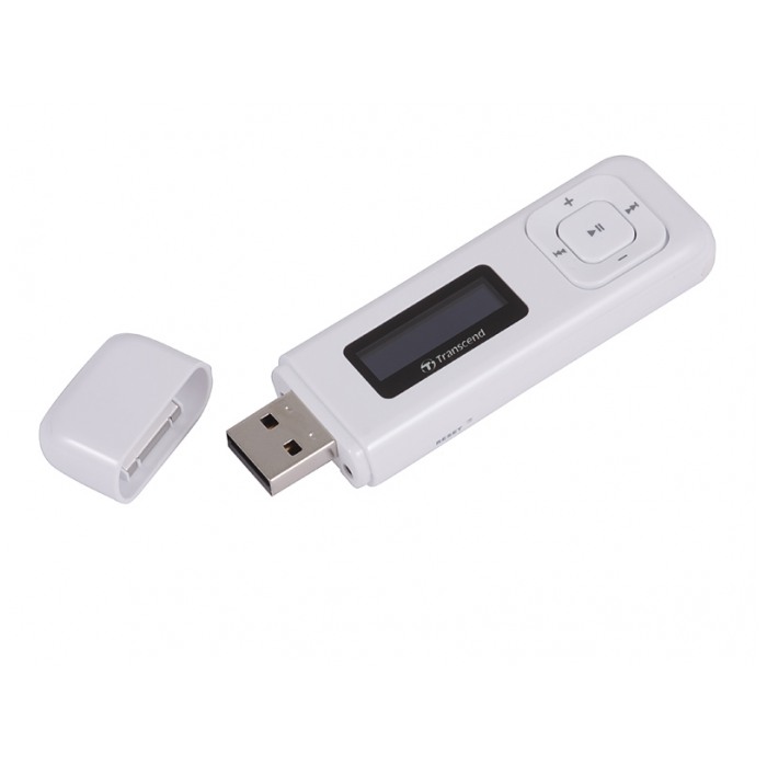 картинка Плеер MP3 Transcend 8Gb T.Sonic 330 White (TS8GMP330) от магазина КомпьютерЦентр