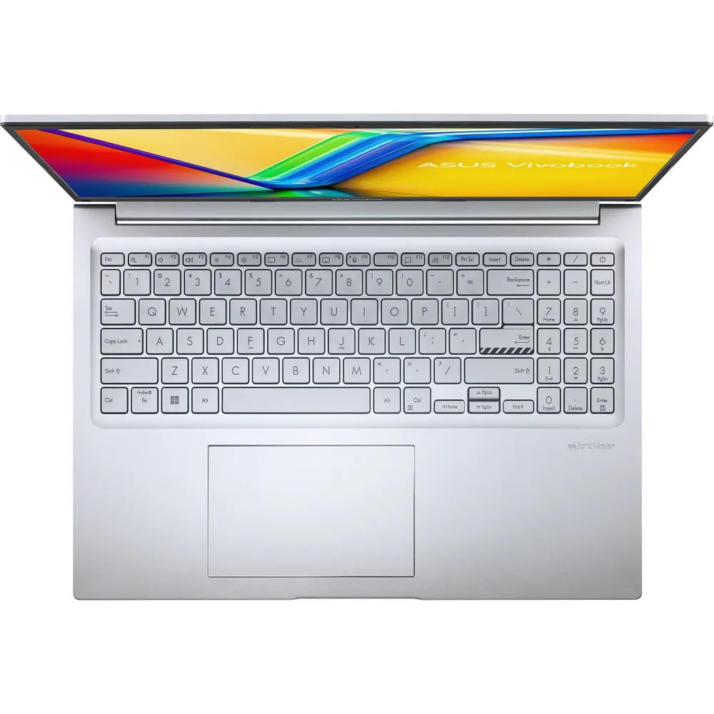 картинка Ноутбук ASUS VivoBook 16 X1605VA-MB1942 16'' IPS WUXGA / Core i7 13620H/  32Gb/  1024Gb SSD/  Iris Xe/  DOS/  Silver (90NB10N2-M02DH0) от магазина КомпьютерЦентр