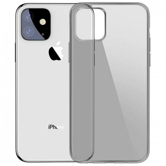 картинка Чехол Baseus Simple Series Case for iPhone 11 Pro Transporent Black от магазина КомпьютерЦентр