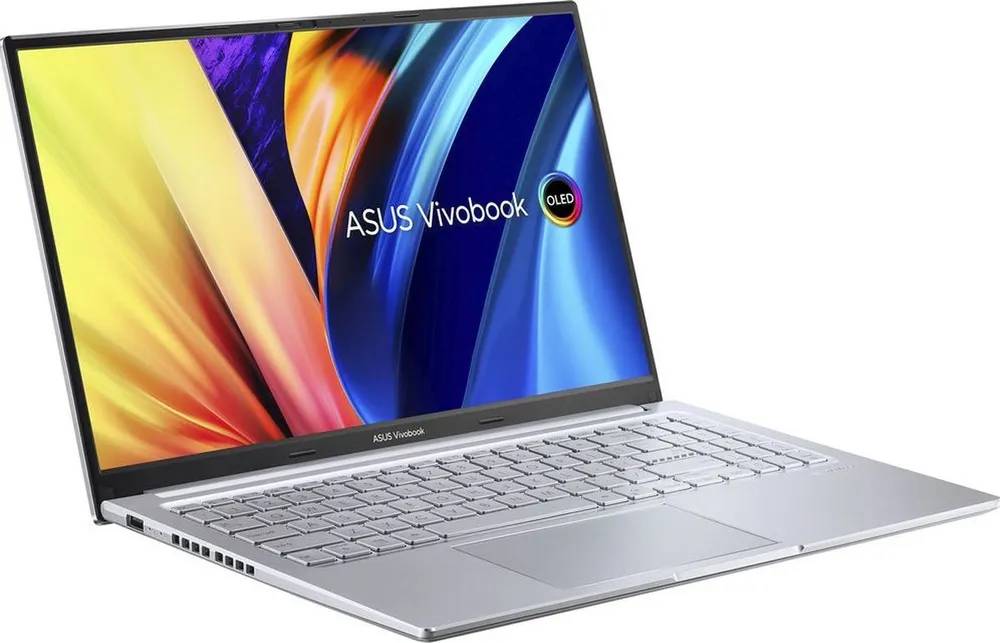 картинка Ноутбук ASUS VivoBook X1505ZA-MA458 15.6'' OLED 120Hz (2880x1620)/  Core i7-12700H/  16Gb/  512Gb SSD/  Intel Iris Xe/  Wi-Fi5/  BT5.1/  Cam/  50Wh/  1.7kg/  Silver от магазина КомпьютерЦентр