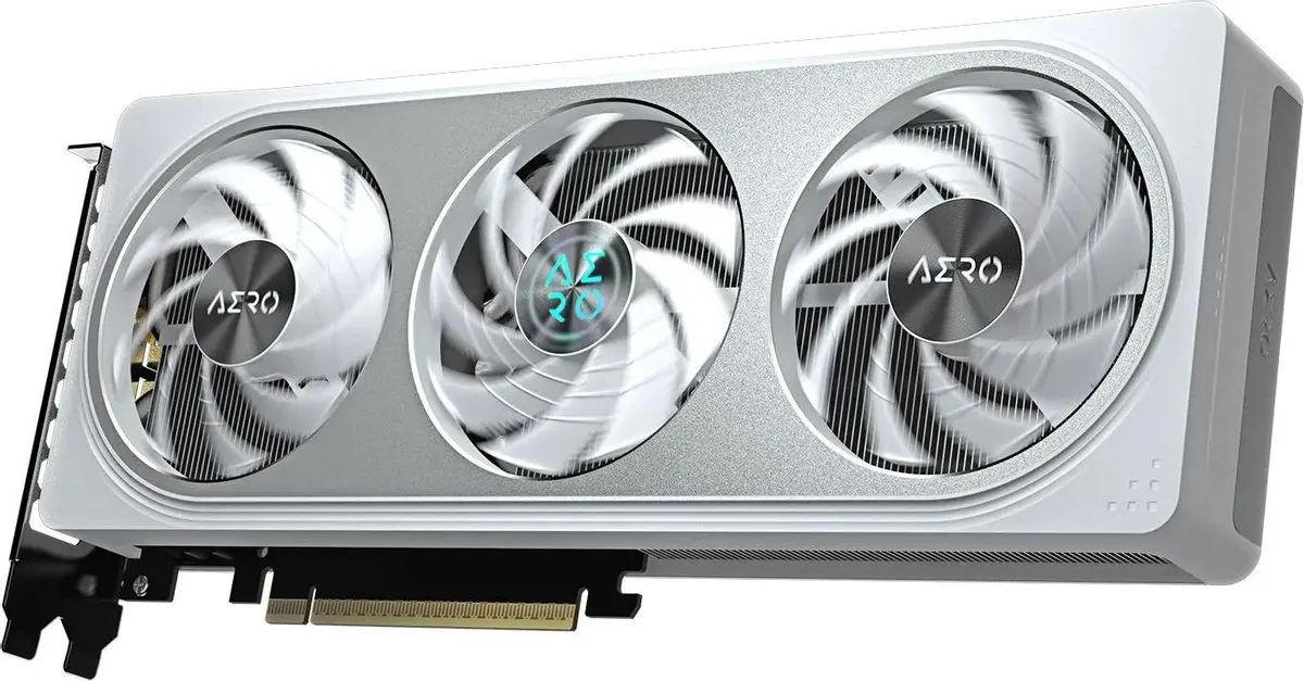 картинка Видеокарта 16Gb GDDR7 GeForce RTX 5060Ti Gigabyte AERO (GV-N506TAERO OC-16GD) от магазина КомпьютерЦентр
