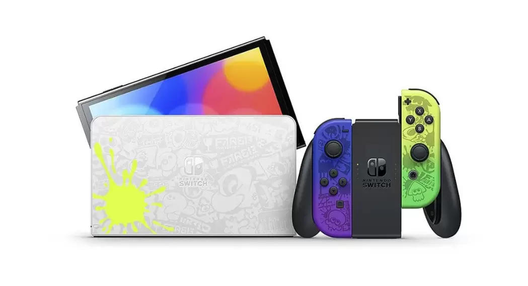 картинка Приставка игровая Nintendo Switch Oled 64 GB Splatoon Edition от магазина КомпьютерЦентр