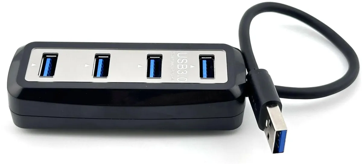 картинка HUB 4-port Behpex BHP-1816U2 USB 3.0 Black (1992321) от магазина КомпьютерЦентр