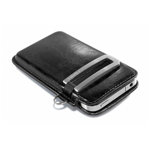 картинка Чехол Capdase Smart Pocket Callid Black/ Red for iPhone 4 (SLIH4-S319) от магазина КомпьютерЦентр