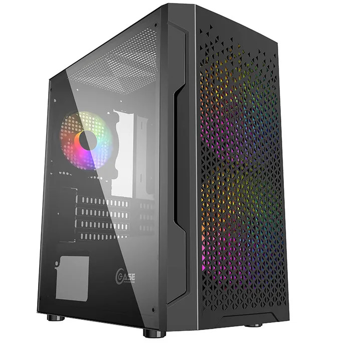 картинка Корпус Powercase Mistral Micro T3B чёрный (CMIMTB-L3) от магазина КомпьютерЦентр