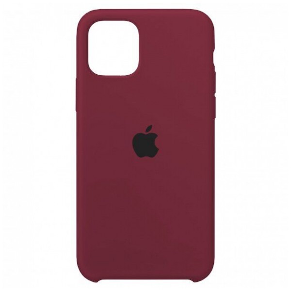 картинка Чехол Apple Silicone Case for iPhone 11 Pro Marsala от магазина КомпьютерЦентр