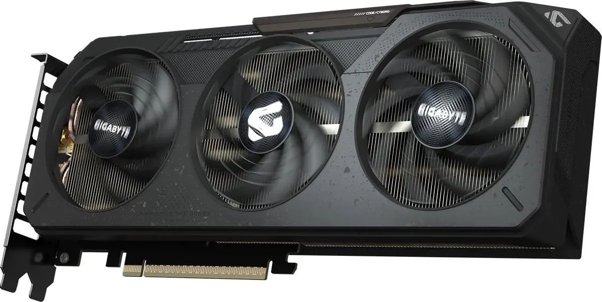 картинка Видеокарта 8Gb GDDR6 GeForce RTX 5050 Gigabyte GAMING OC, 128 бит, PCI-e 5.0, 2xHDMI, 2xDP, 2632 МГц (GV-N5050GAMING OC-8GD) от магазина КомпьютерЦентр