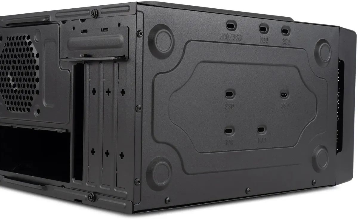 картинка Корпус Digma DCC-MN302, черный, без БП, mATX от магазина КомпьютерЦентр