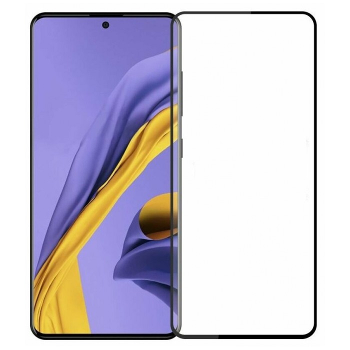 картинка Стекло бронь 9H Samsung A51 Black от магазина КомпьютерЦентр