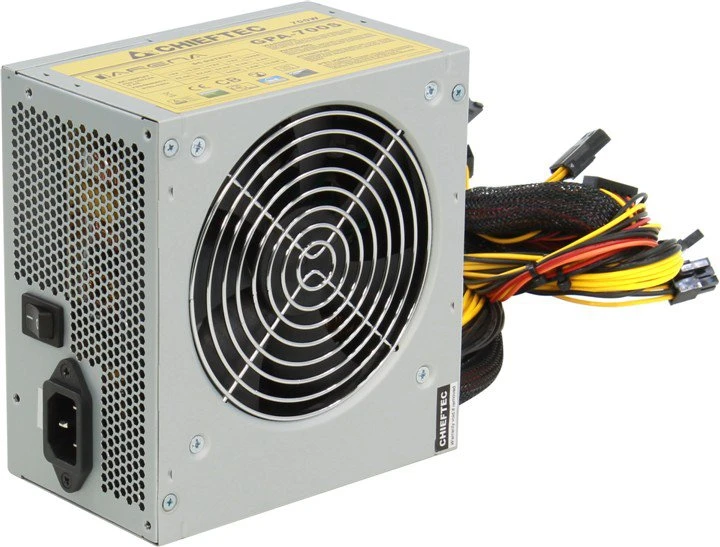 картинка Блок питания Chieftec ATX 700W iArena GPA-700S, серый от магазина КомпьютерЦентр