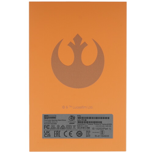 картинка HDD внешний 2ТB Seagate 2.5''; FireCuda Luke Skywalker Special Edition USB 3.2 (STKL2000412) от магазина КомпьютерЦентр