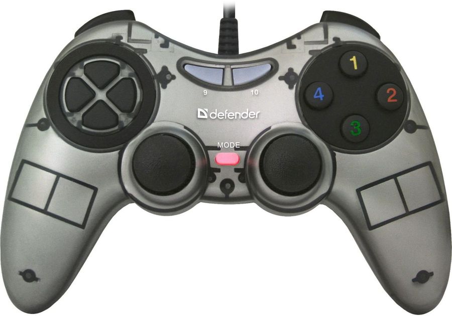 картинка Геймпад Defender Zoom Xinput USB (64244) от магазина КомпьютерЦентр