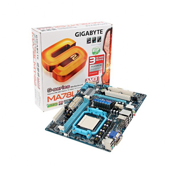 картинка Материнская плата Gigabyte GA-MA78LMT-US2H (GA-MA78LMT-US2H) от магазина КомпьютерЦентр