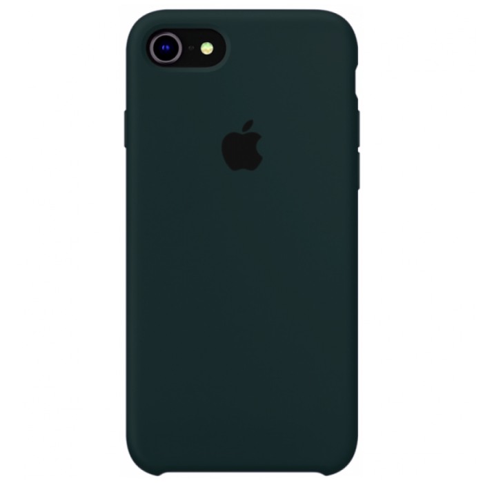 картинка Чехол Apple Silicone Case for iPhone 7/ 8 Forest Green от магазина КомпьютерЦентр