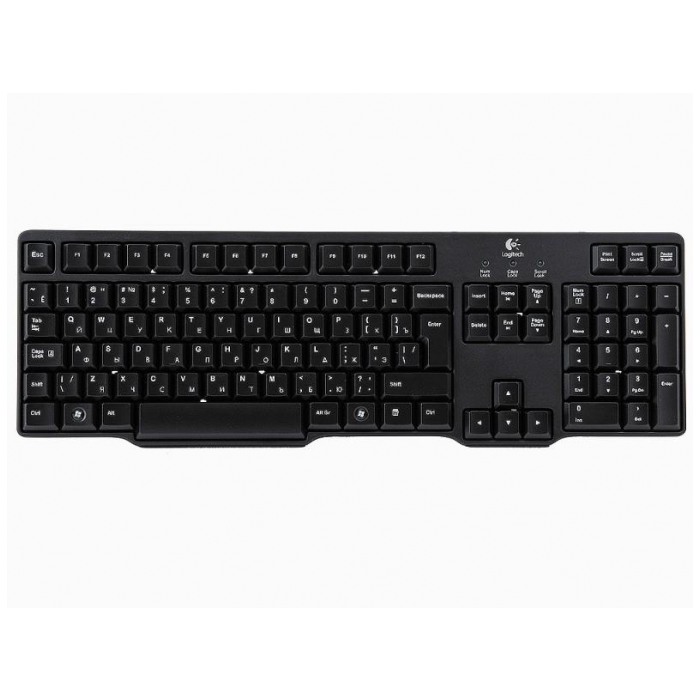 картинка Клавиатура Logitech Classic Keyboard K100 Black PS/2 (920-003248) от магазина КомпьютерЦентр