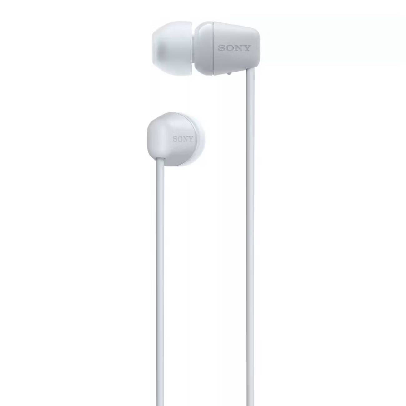 картинка Bluetooth гарнитура Sony WI-C100 White от магазина КомпьютерЦентр
