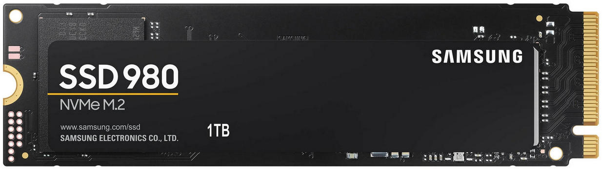картинка SSD накопитель 1Tб Samsung 980 M.2 2280 PCI-E x4 (MZ-V8V1T0BW) от магазина КомпьютерЦентр