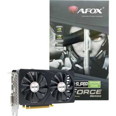 картинка Видеокарта 4Gb DDR6 GeForce GTX1650 AFOX Super, Dual Fan (AF1650S-4096D6H3-V2) RTL от магазина КомпьютерЦентр