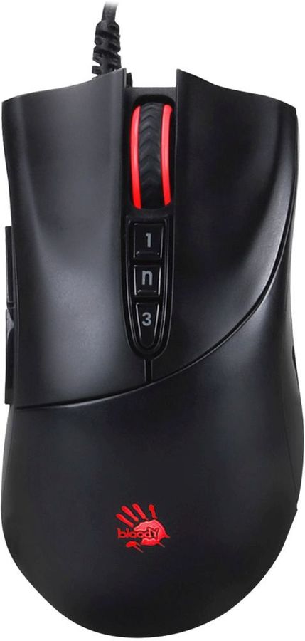 картинка Мышка A4-Tech Bloody V3 black USB3.0 Gaming от магазина КомпьютерЦентр