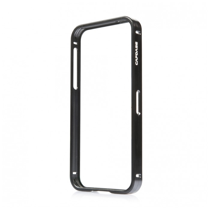 картинка Чехол Capdase Alumor Bumper Case DuoFrame Black/ Black for iPhone 5 (MBIH5-0011) от магазина КомпьютерЦентр