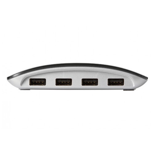 картинка HUB USB Trust 7-port Curve Black (17525) от магазина КомпьютерЦентр
