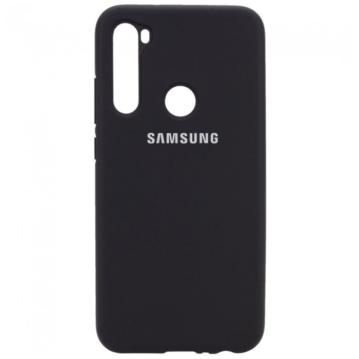 картинка Чехол Samsung для Samsung A215 Galaxy A21 Full Silicone Case Black (Copy) от магазина КомпьютерЦентр