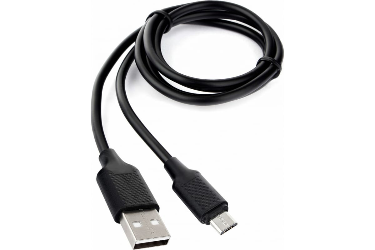 картинка Кабель Micro USB кабель Cablexpert CCB-mUSB2-AMBMO2-1MB от магазина КомпьютерЦентр