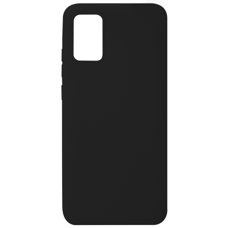 картинка Чехол силиконовый Soft Matte для Samsung A02s (2021) Black от магазина КомпьютерЦентр