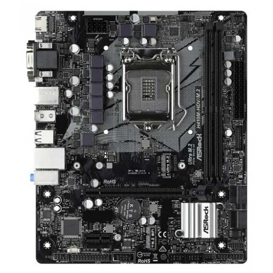 картинка Материнская плата ASRock H410M-HDV/ M.2 S1200 (H410M-HDV/M.2) от магазина КомпьютерЦентр