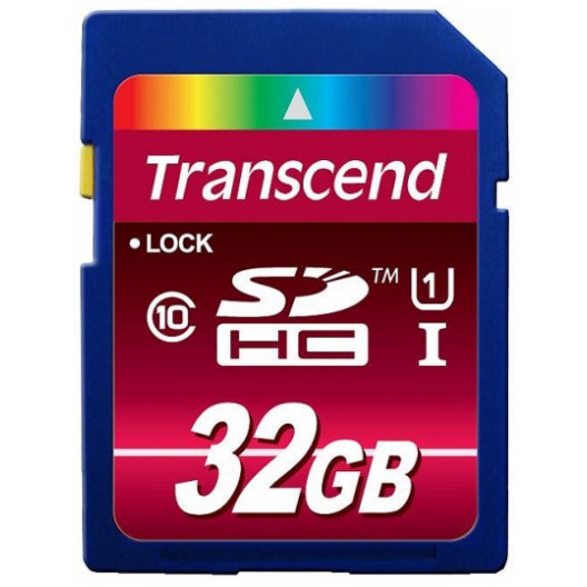 картинка Карта памяти Transcend 32Gb SDHC class 10 Ultra High Speed 1 (TS32GSDHC10U1) от магазина КомпьютерЦентр