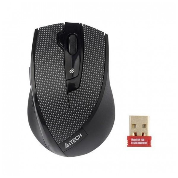 картинка Мышка A4tech V-Track G10-730F-1 Black Wireless (G10-730F-1) от магазина КомпьютерЦентр