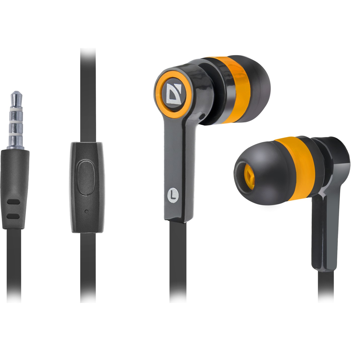 картинка Гарнитура Defender Pulse 420 Black+Orange (63420) от магазина КомпьютерЦентр