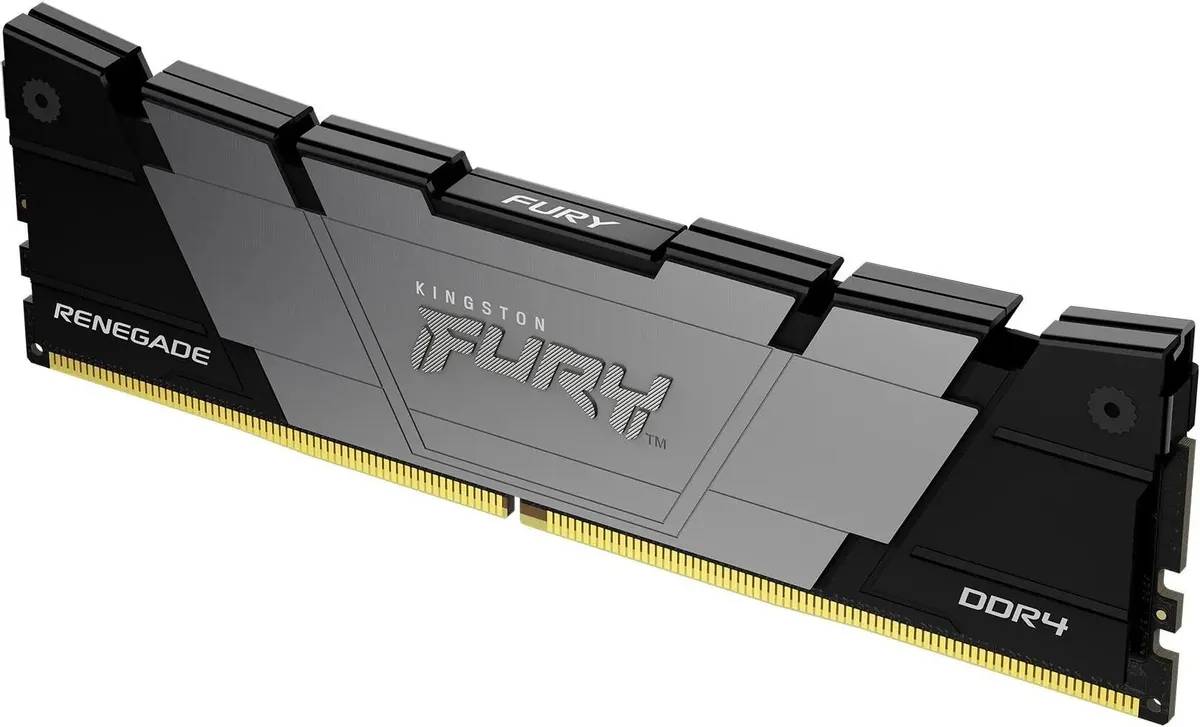 картинка DIMM DDR4 32Gb 3200MHz PC4-25600 Kingston Fury Renegade RTL Gaming (KF432C16RB2/ 32) от магазина КомпьютерЦентр