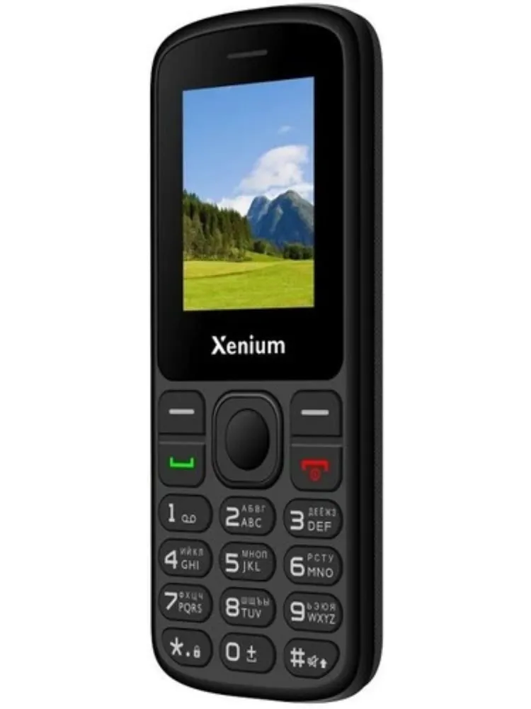 картинка Телефон мобильный Xenium X160, черный, моноблок (CTX160BK/ 00) от магазина КомпьютерЦентр