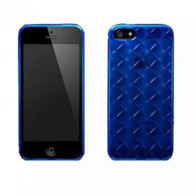 картинка Чехол More Handwoven Series Marine Blue for iPhone 5 (AP20-003BLU) от магазина КомпьютерЦентр
