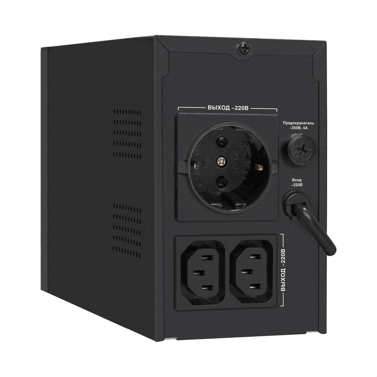 картинка ИБП ExeGate SpecialPro Smart LLB-1000.LCD.AVR.1SH.2C13 (EX292787RUS) 1000VA/ 550W, LCD, AVR, 1*Schuko+2*C13, металлический корпус, черный от магазина КомпьютерЦентр