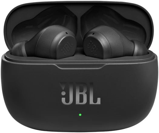 картинка Bluetooth гарнитура JBL Wave 200TWS Black от магазина КомпьютерЦентр