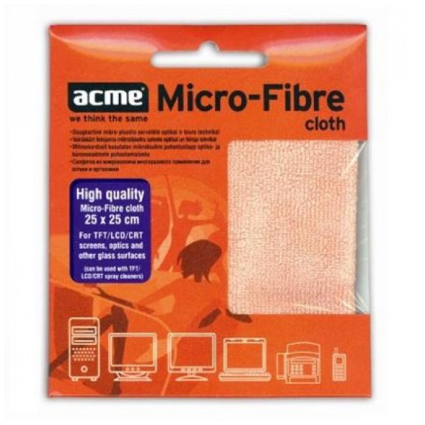 картинка Салфетка микрофибра Acme Microfibre cloth for glass от магазина КомпьютерЦентр