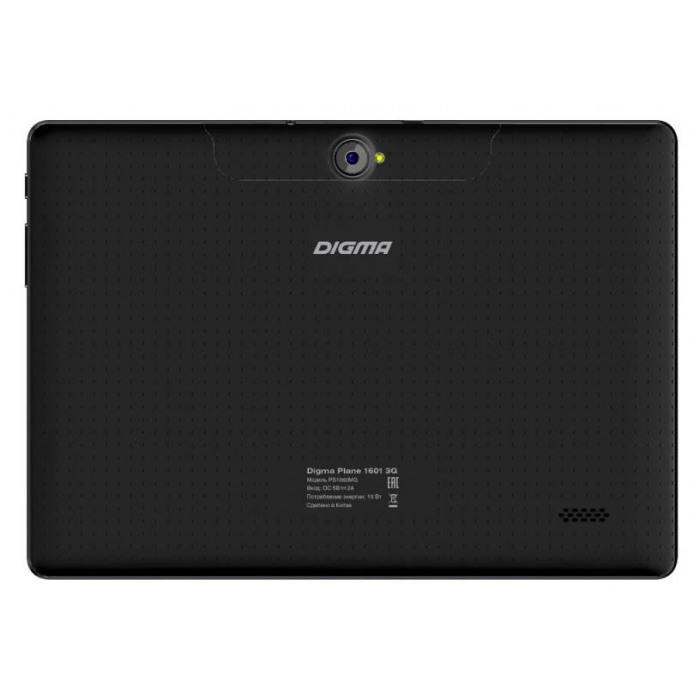 картинка Планшетный ПК Digma Plane 1601 3G 8Gb Black (PS1060MG) от магазина КомпьютерЦентр