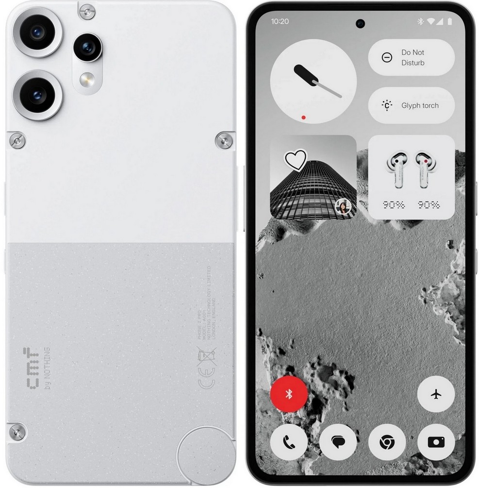 картинка Смартфон CMF Phone 2 Pro, 8/ 256 ГБ (Белый | White) от магазина КомпьютерЦентр